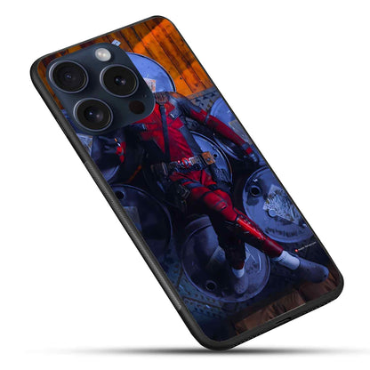 Deadpool Glass Back Cover