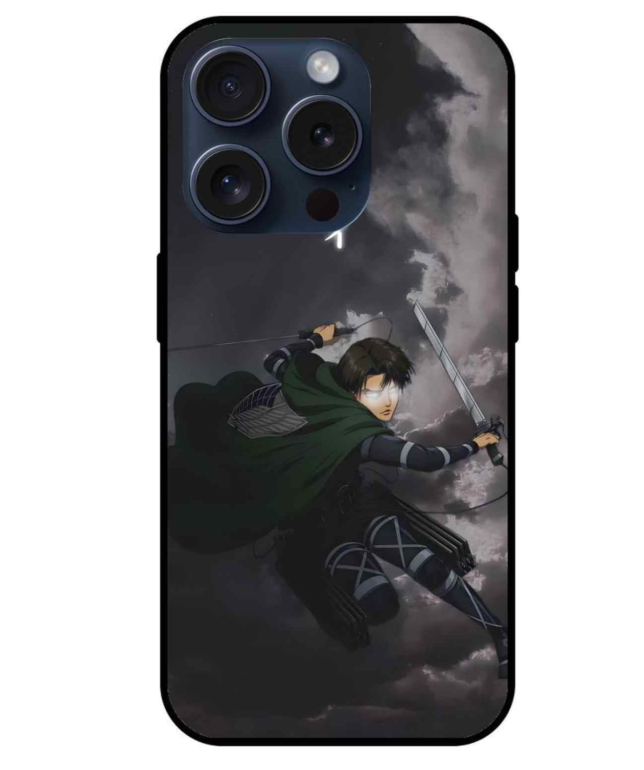 Levi Ackerman Glass Back Cover