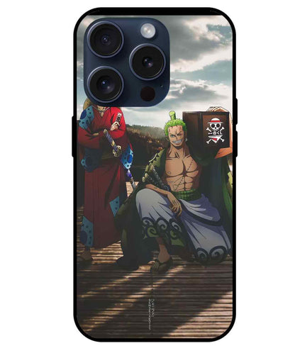 Roronoa Zoro and Monkey D.Luffy Glass Back Cover