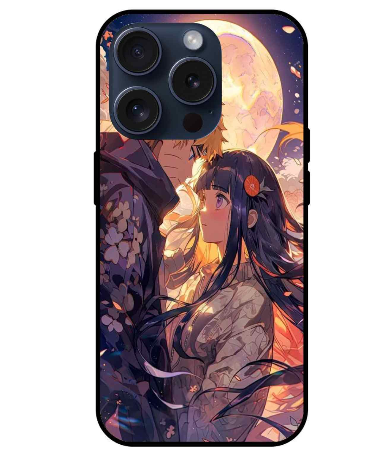 Naruto x Hinata Glass Back Cover