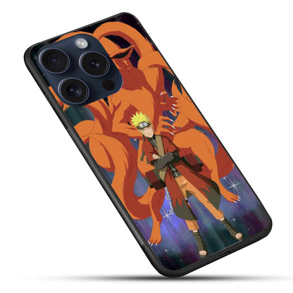 Naruto & Kurama Glass Back Cover