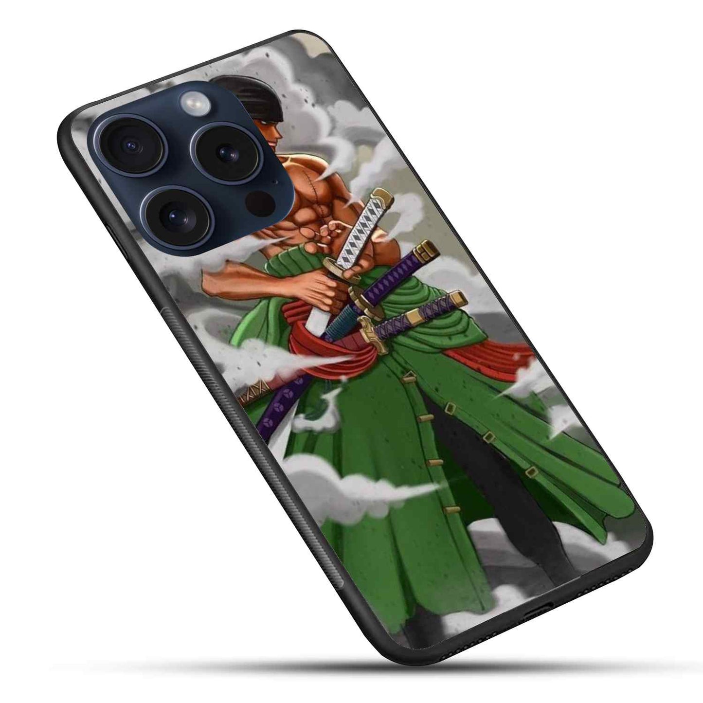 Anime zoro - One Piece Glass Back Cover