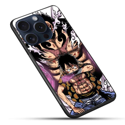 Luffy One Piece Glass Back Cover