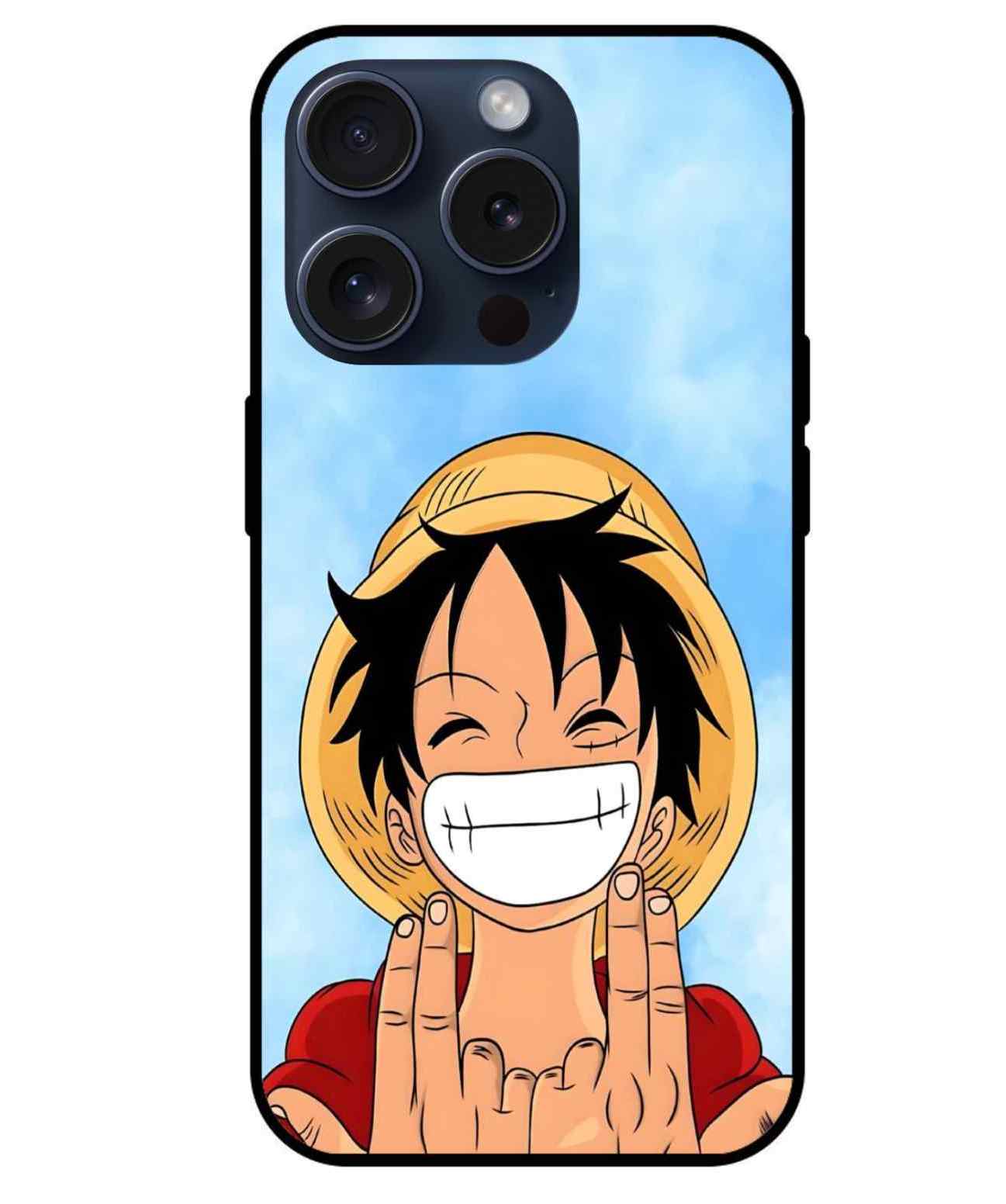 Luffy Glass Back Cover