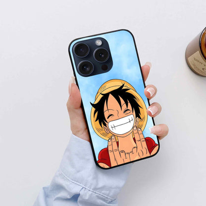 Luffy Glass Back Cover