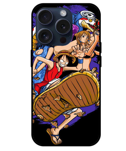 Monkey D Luffy Glass Back Cover