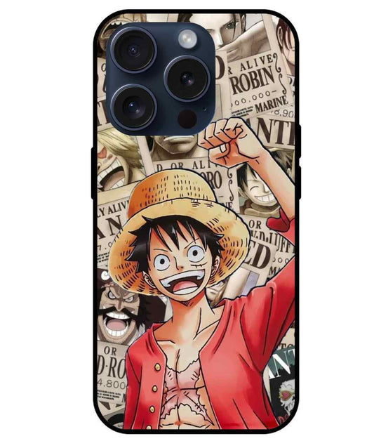 Monkey D.luffy Glass Back Cover