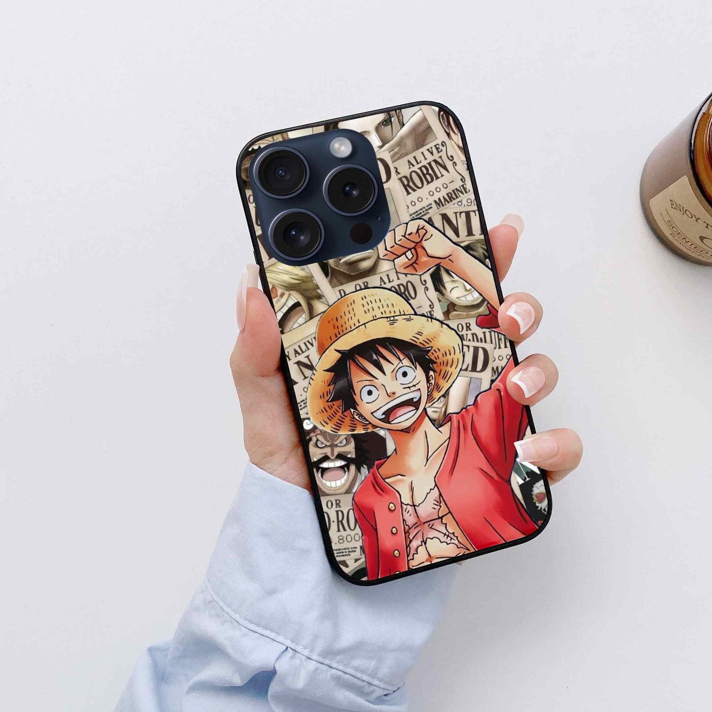 Monkey D.luffy Glass Back Cover