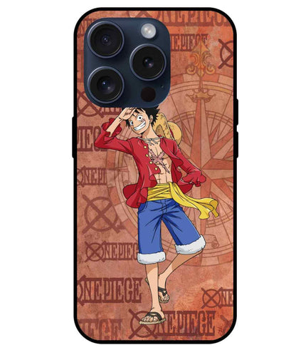 Monkey D luffy Glass Back Cover