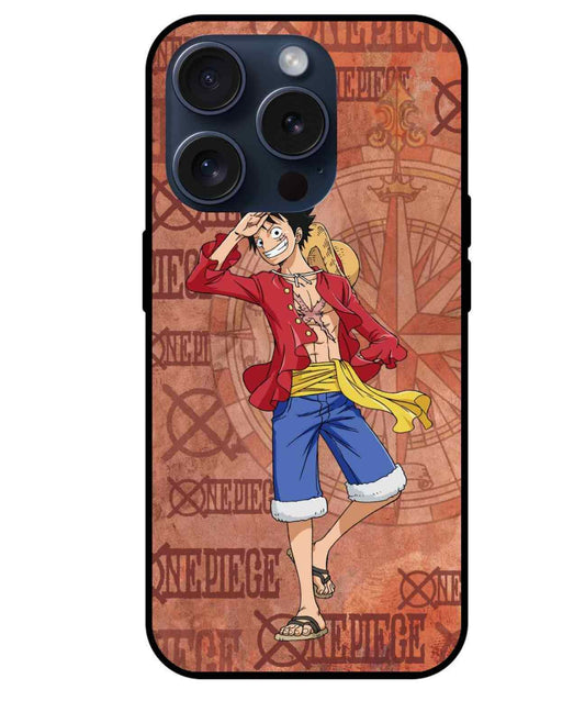 Monkey D luffy Glass Back Cover