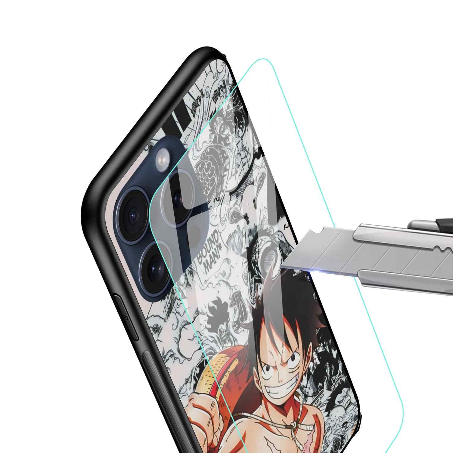 One Piece Glass Back Cover