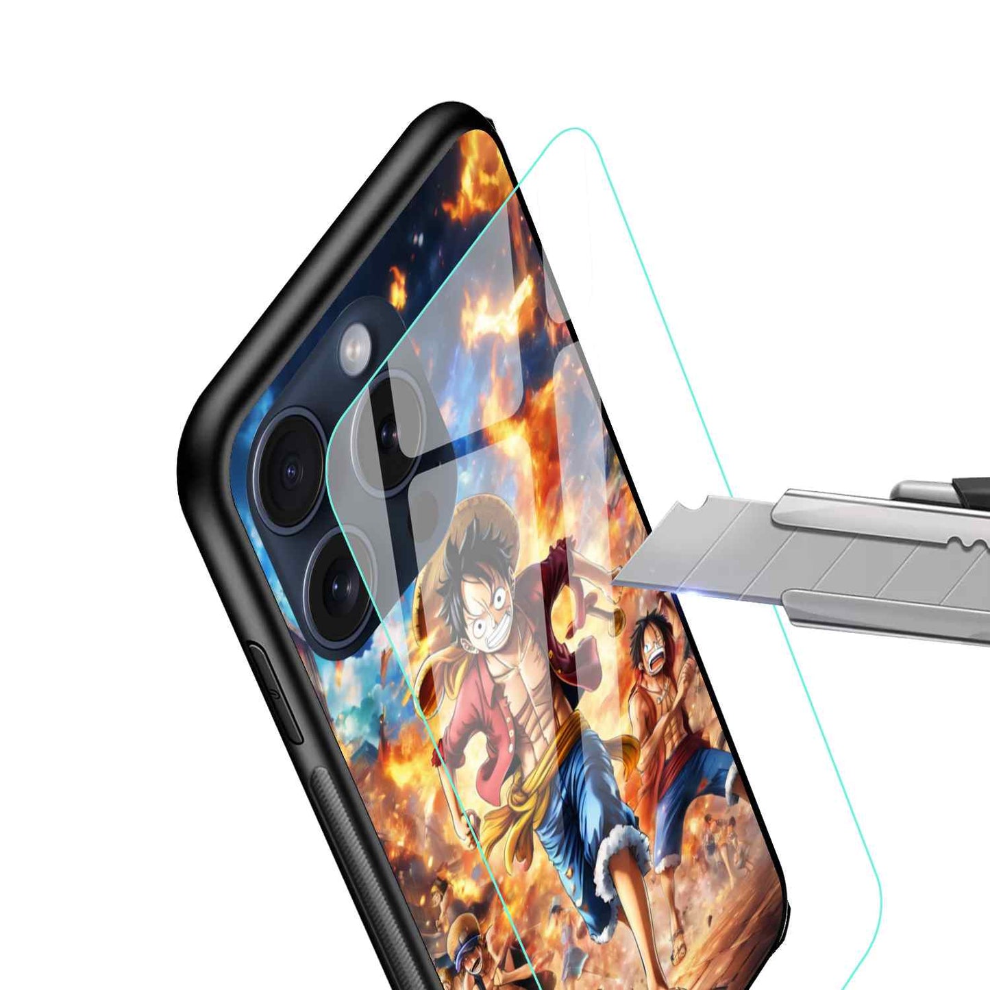 One Piece Glass Back Cover