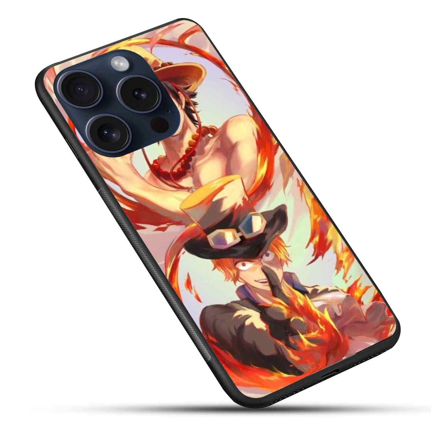 One Piece Fire Glass Back Cover