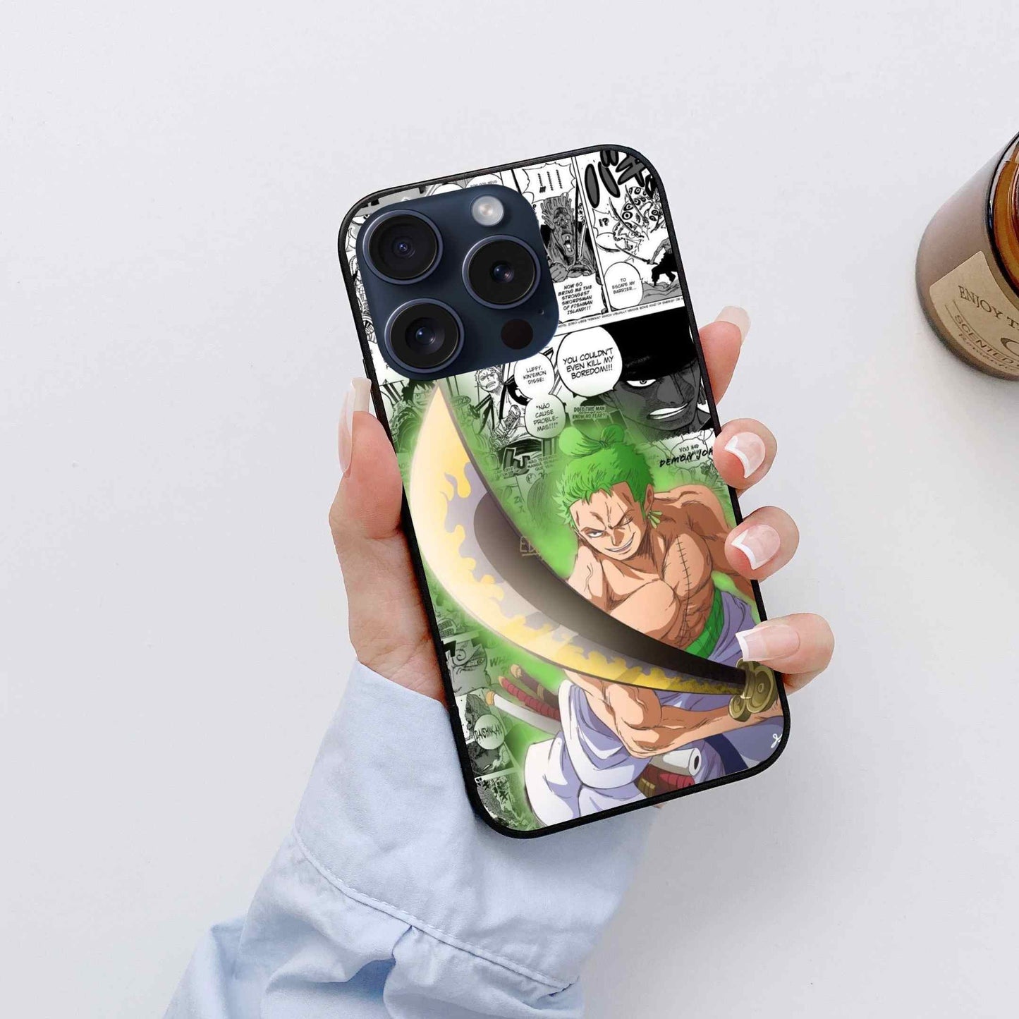 Roronoa Zoro Zorojuro Glass Back Cover