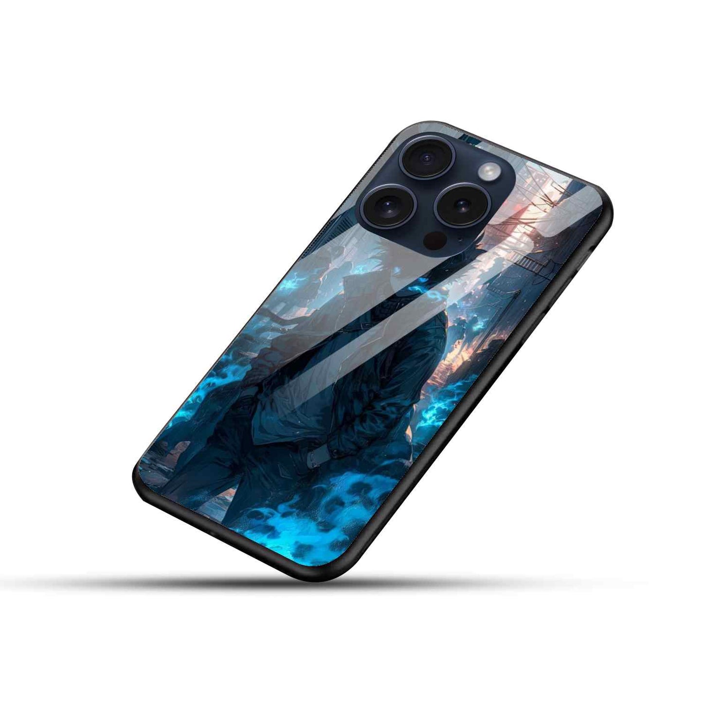 NICPIC ACADEMIA Premium Printed Glass Case Cover, Soft Silicon TPU & Camera Protection