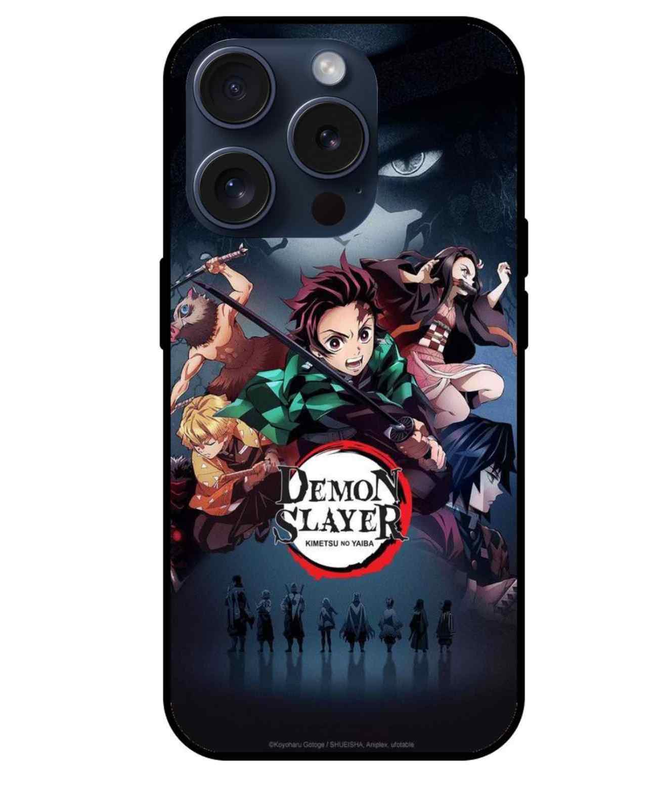 Demon Slayer kimetsu no yaiba Glass Back Cover