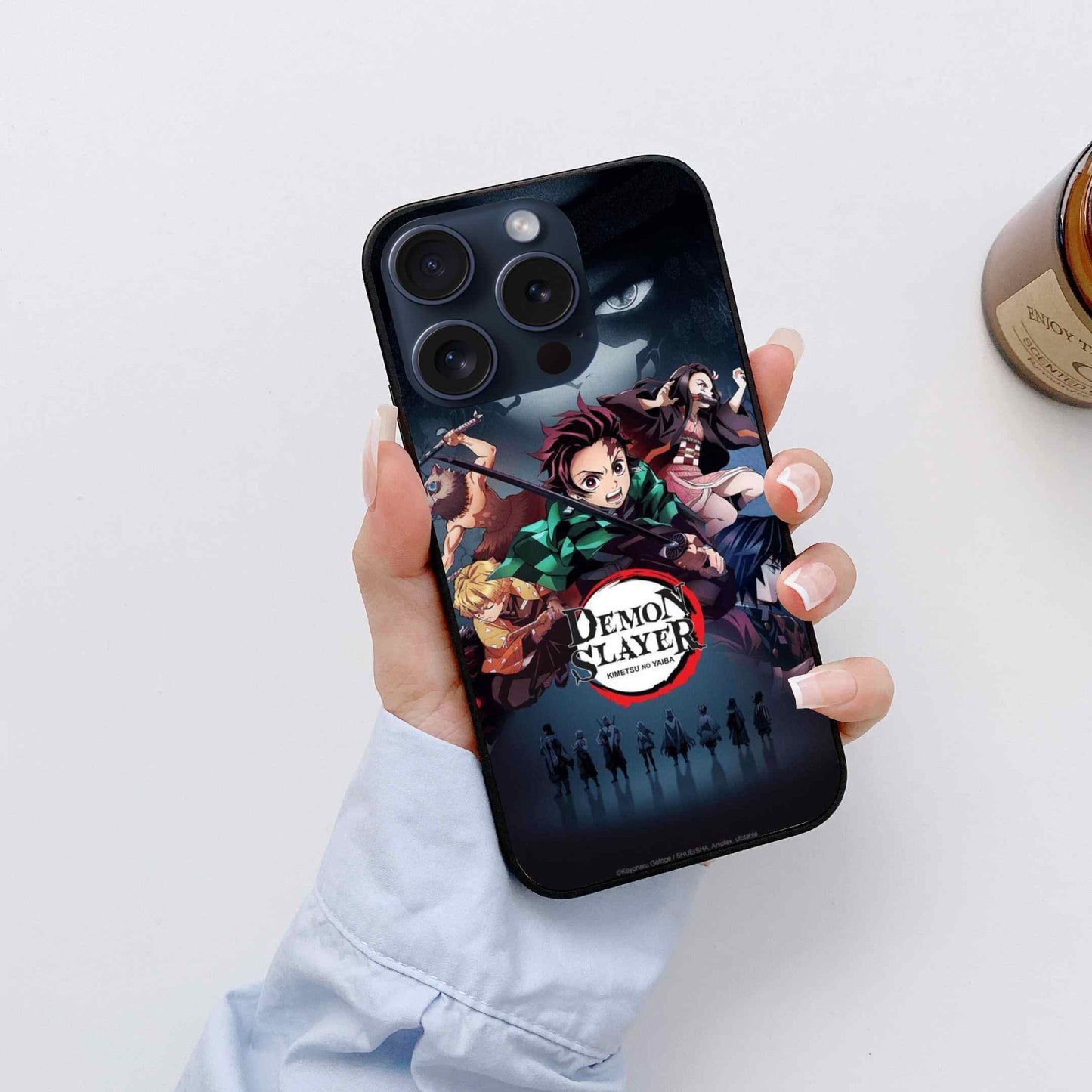 Demon Slayer kimetsu no yaiba Glass Back Cover