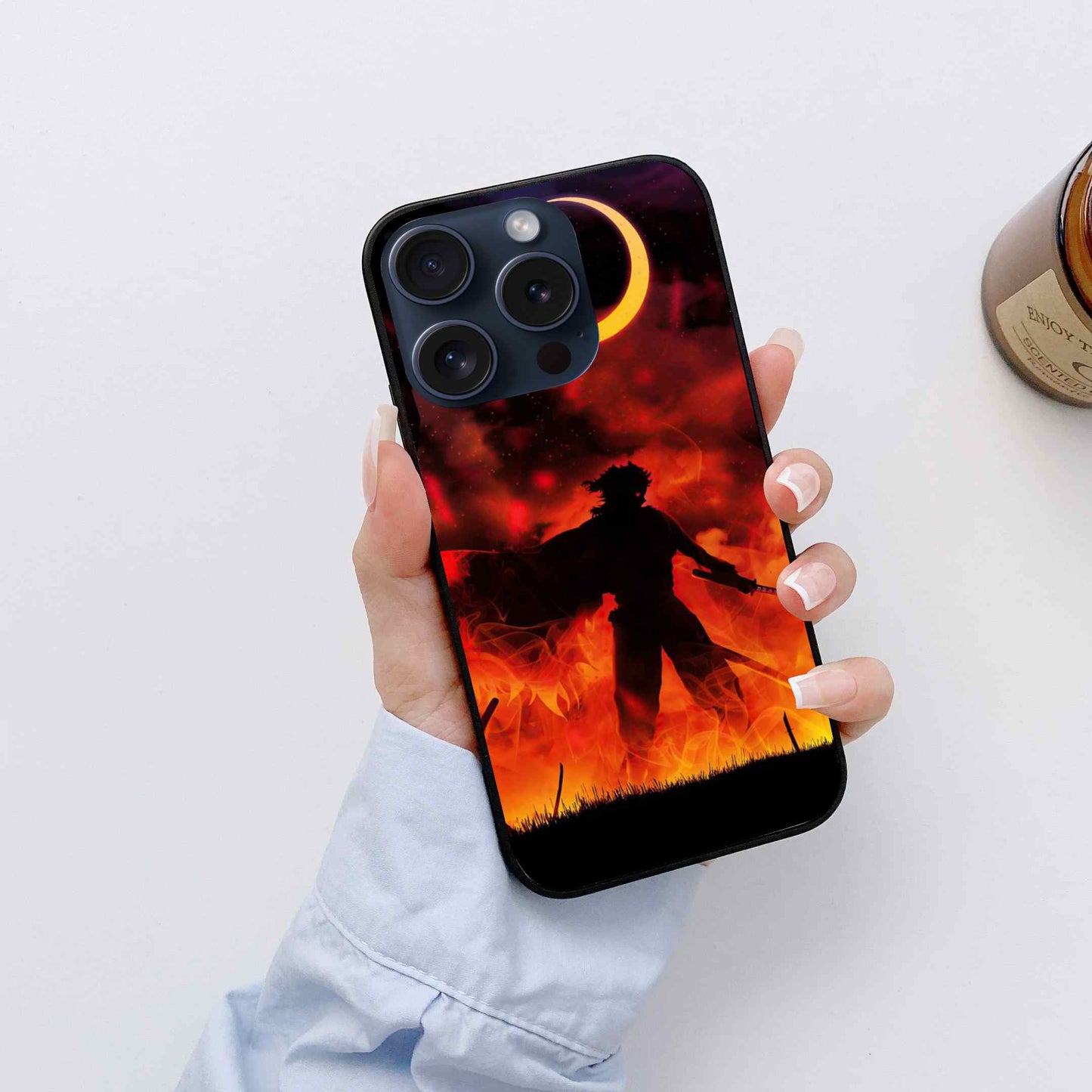 Demon Slayer kimetsu no yaiba Glass Back Cover