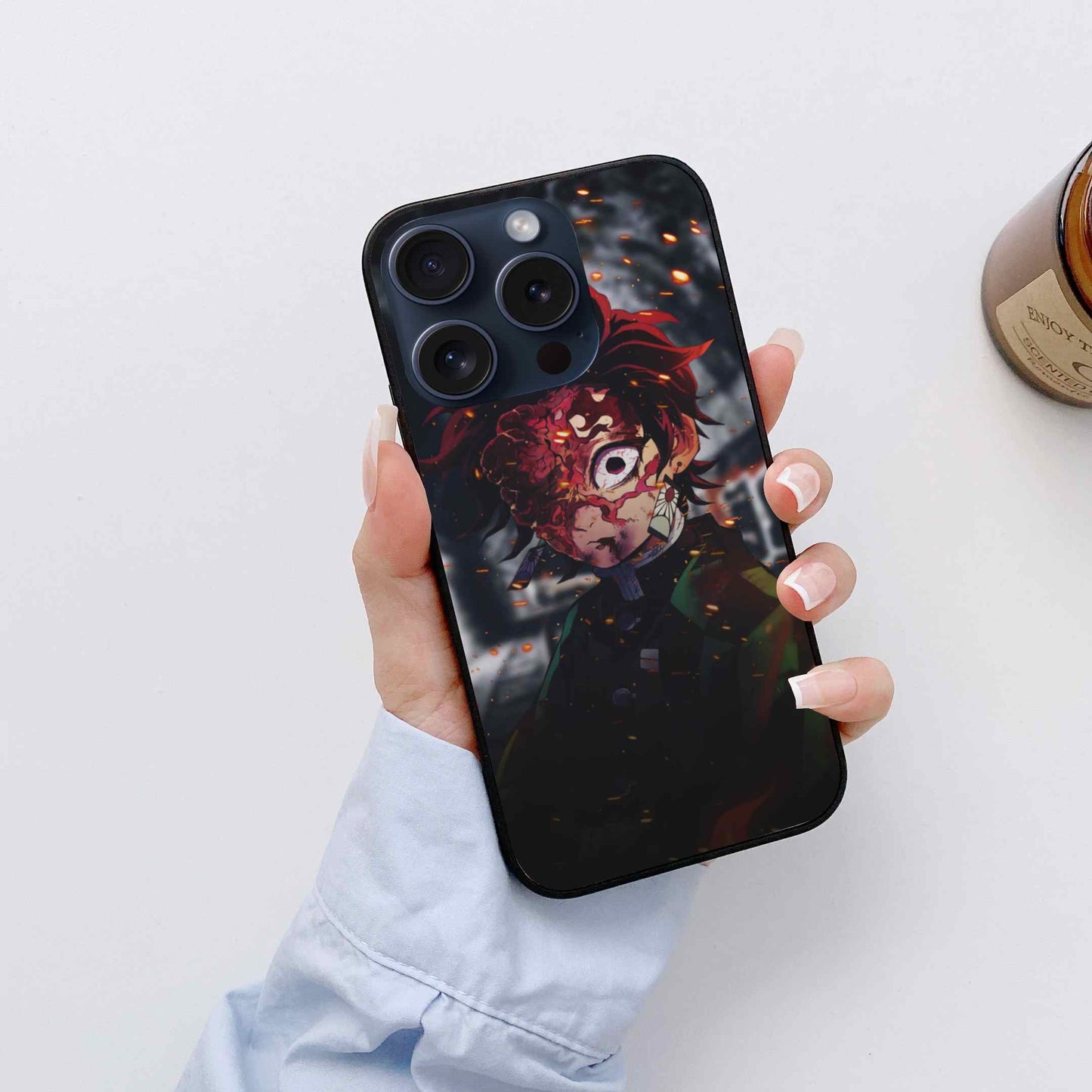 Demon Slayer kimetsu no yaiba Glass Back Cover