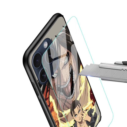 Attack On Titan Glass Back Cover