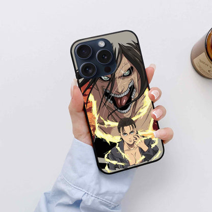 Attack On Titan Glass Back Cover