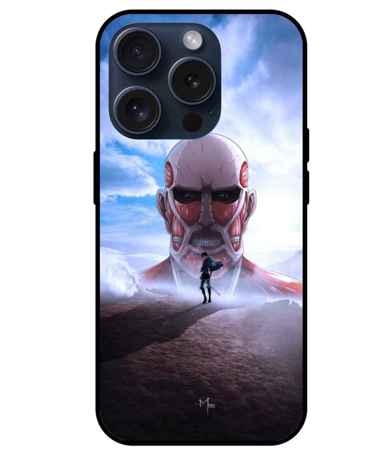 Attack On Titan Glass Back Cover