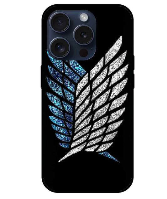 Wings of Freedom Attack on Titan Glass Back Cover