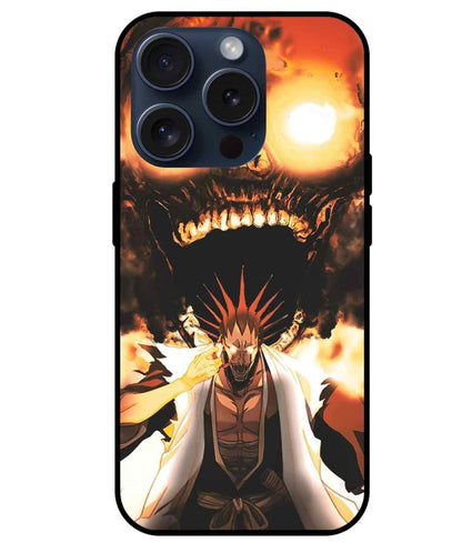 Bleach Kenpachi Glass Back Cover