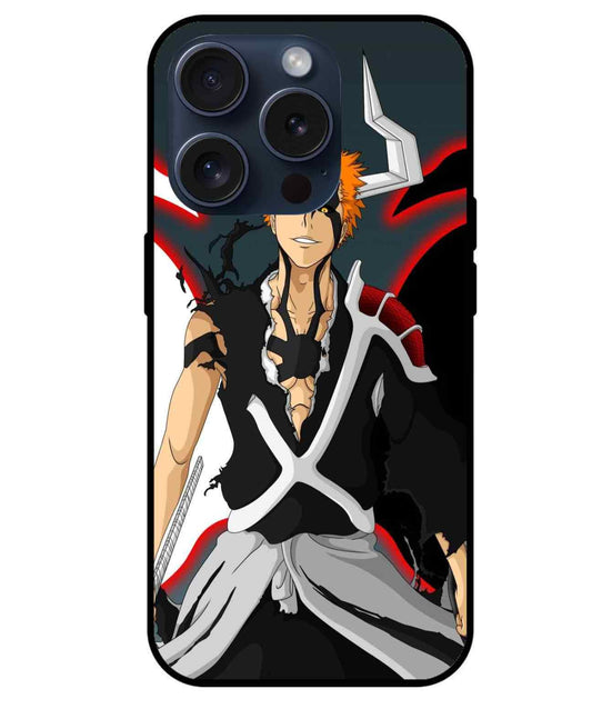 Bleach Ichigo Kurosaki Glass Back Cover