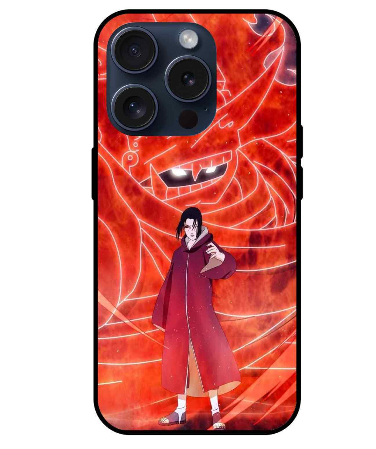 ITACHI UCHIHA Glass Back Cover