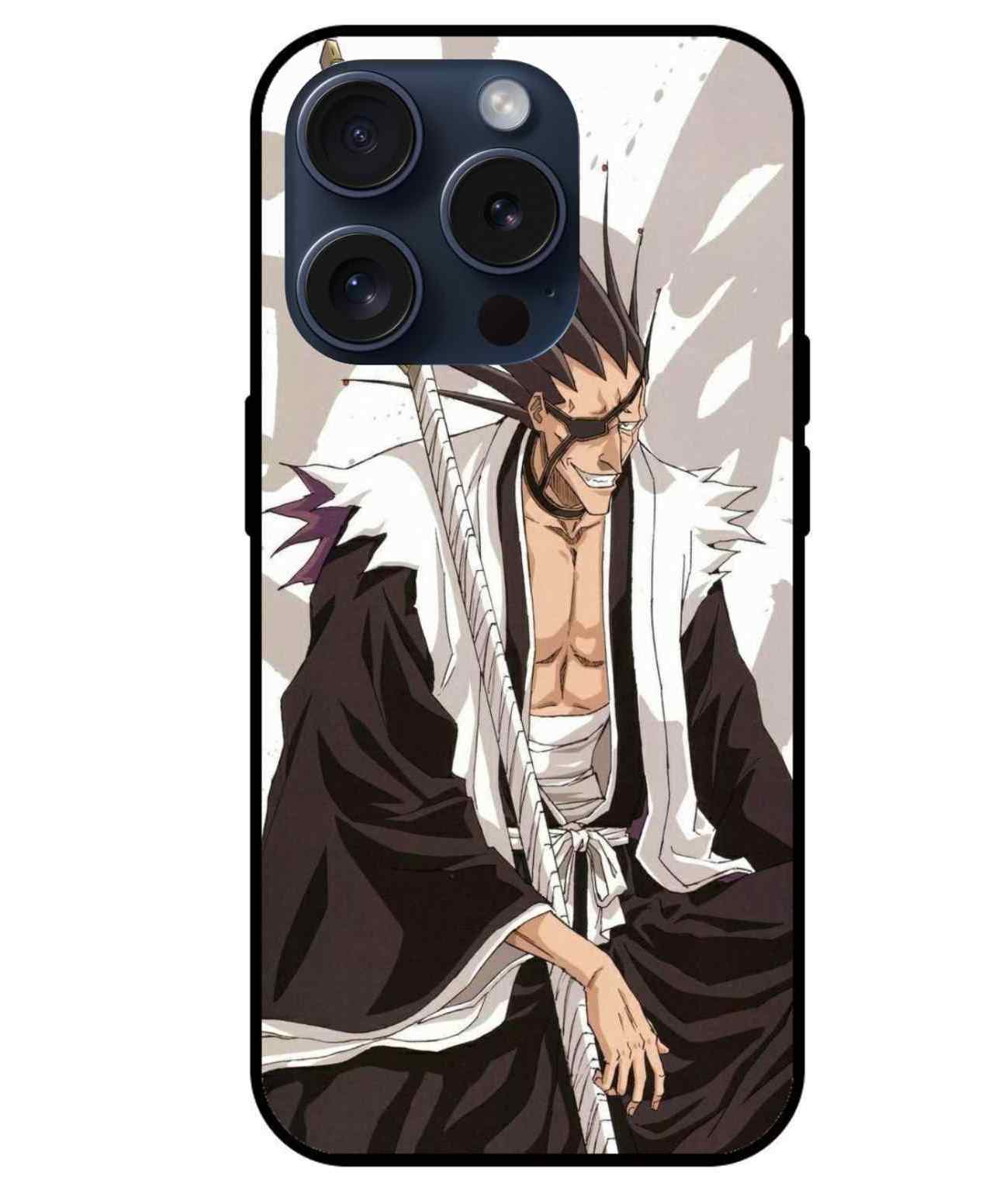 Zaraki Kenpachi glass Back Cover