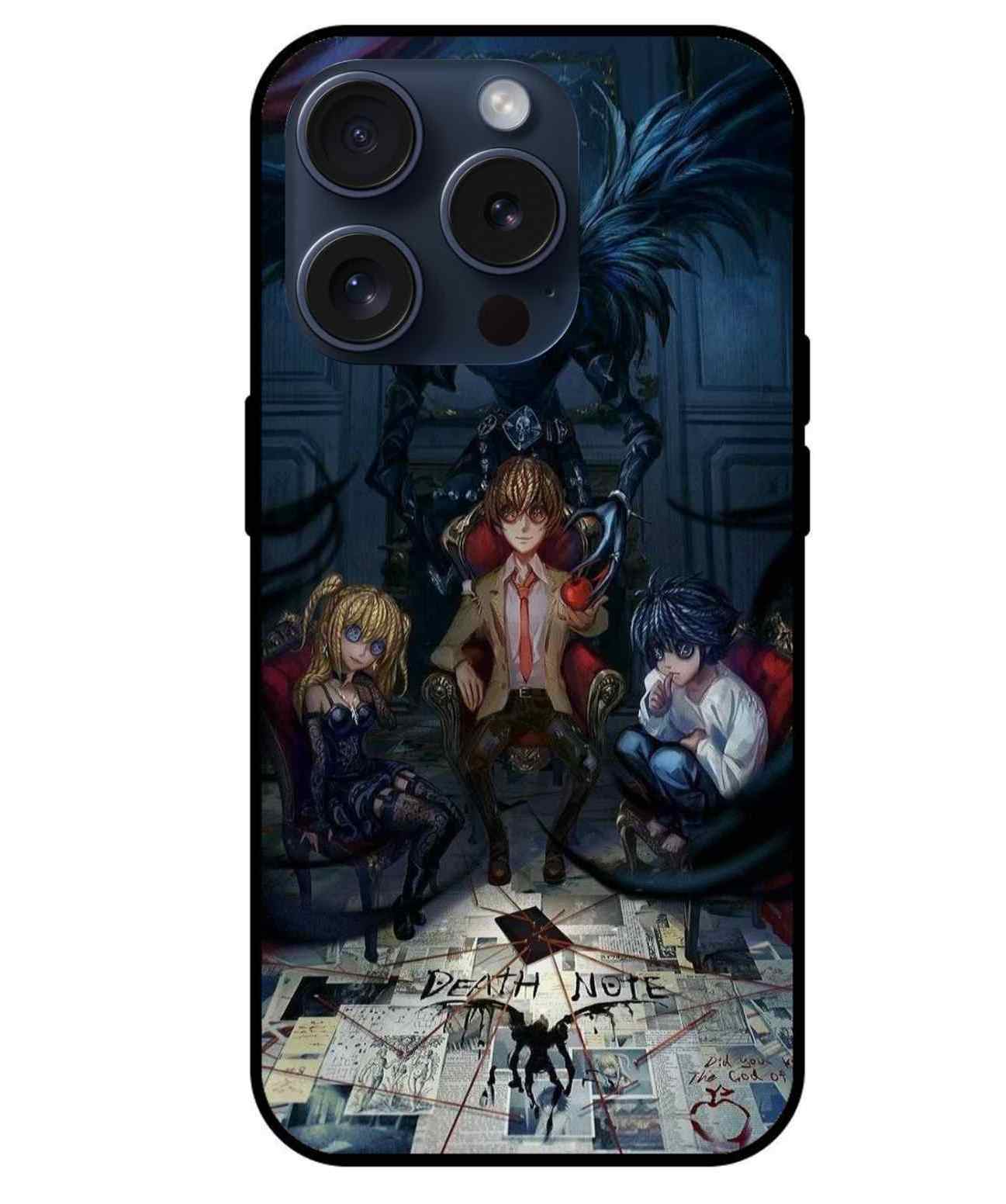 Death note glass Back Cover