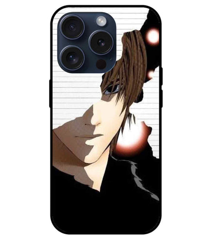 Light Yagami Kira glass Back Cover