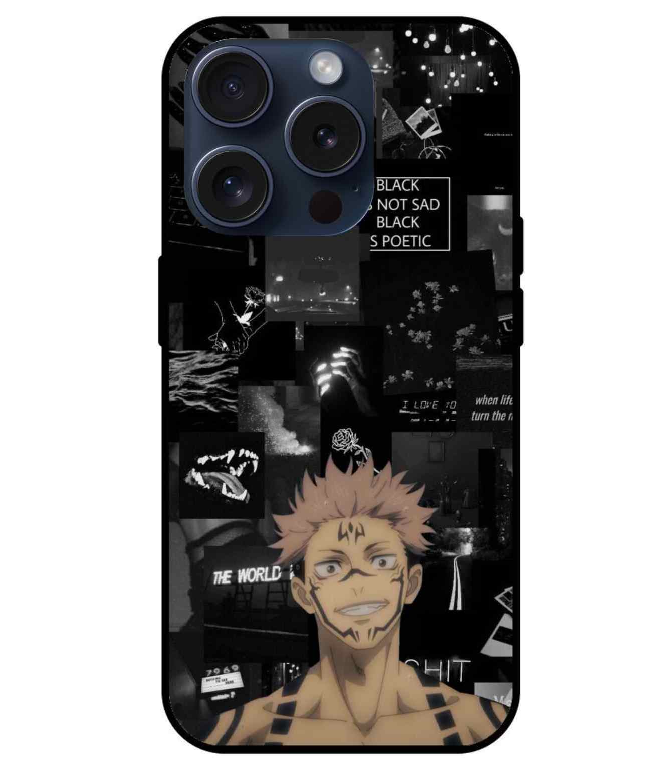 jujustu kaisen glass Back Cover