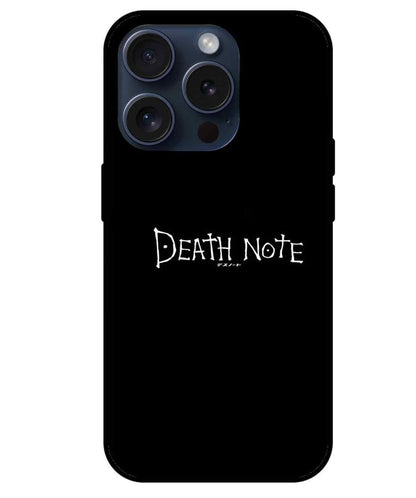 Death Note glass Back Cover