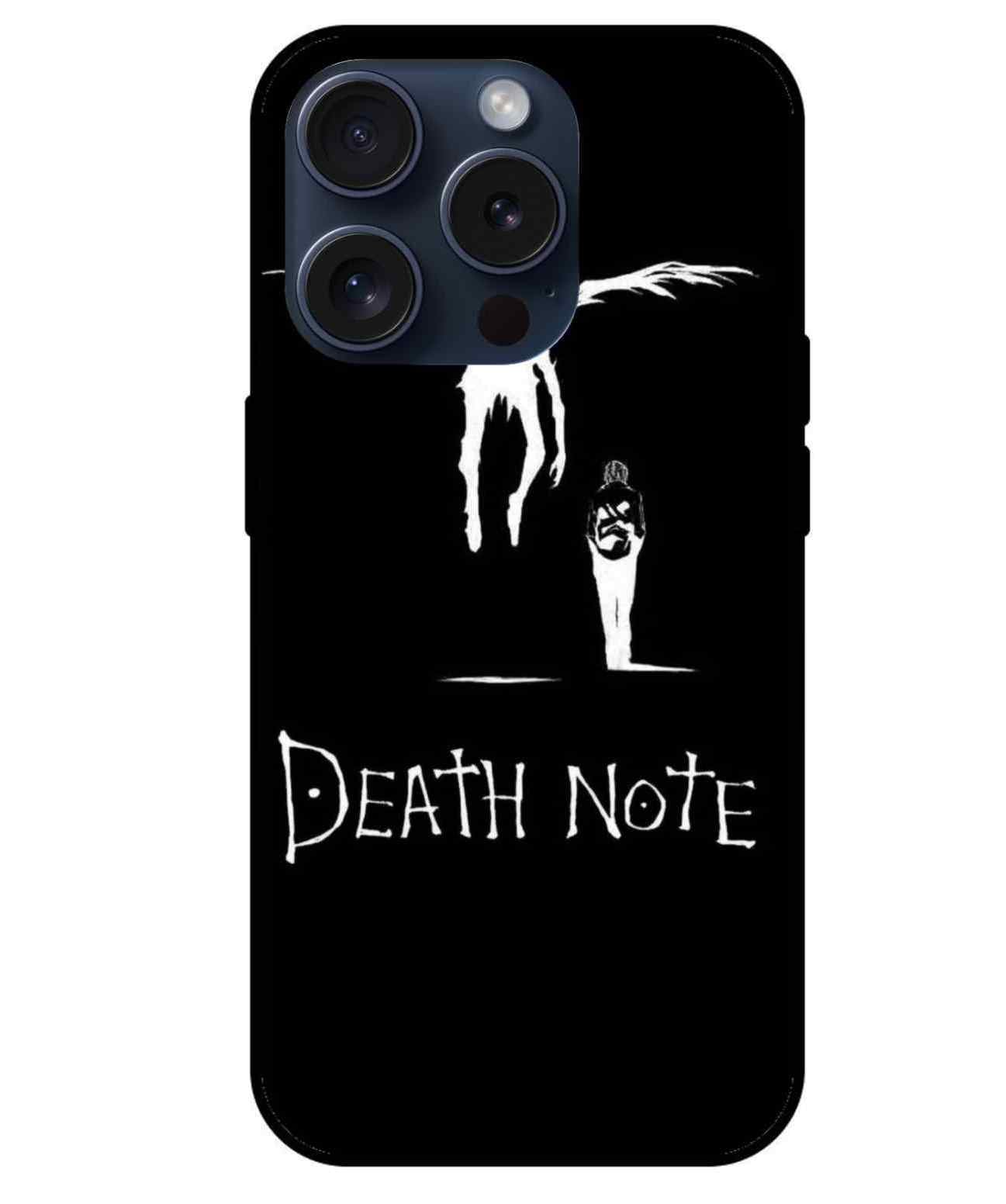 Death Note glass Back Cover