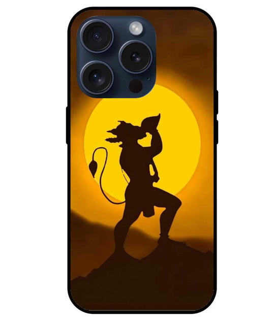 Hanuman ji Glass Back Cover