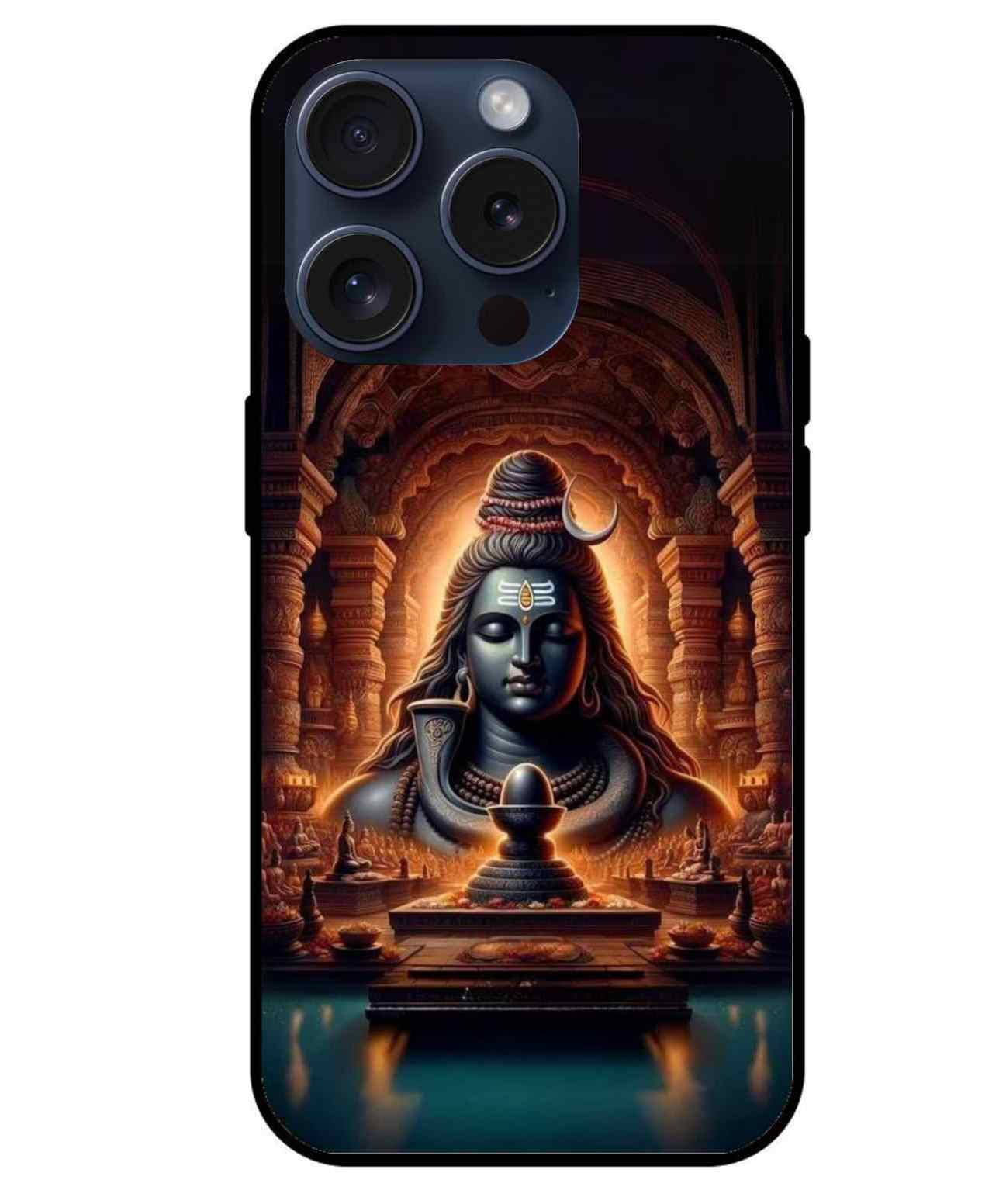 Shiv Ji Glass Back Cover