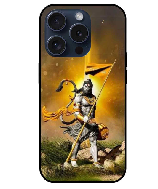 Hanuman Ji Glass Back Cover