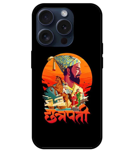 Chhatrapati Shivaji Maharaj  Glass Back Cover