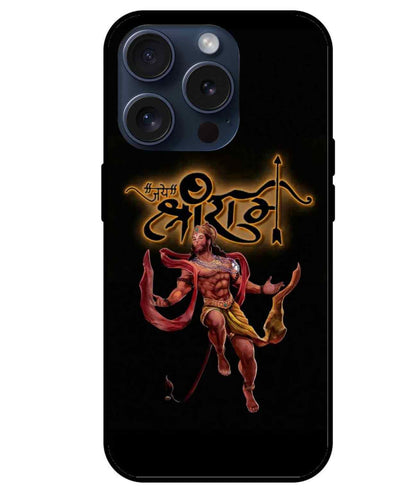 Hanuman Ji Glass Back Cover