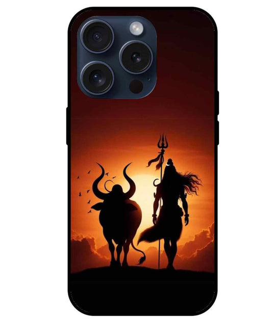 Shiv Ji Glass Back Cover