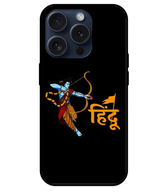 Hindu Glass Back Cover