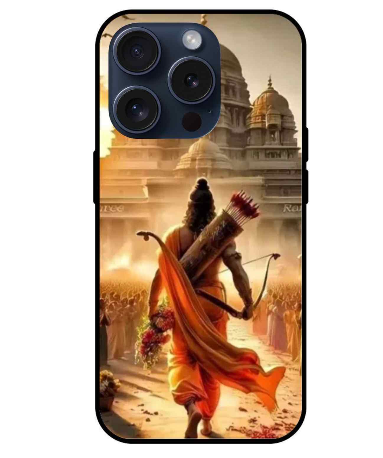 Ram Ji Glass Back Cover