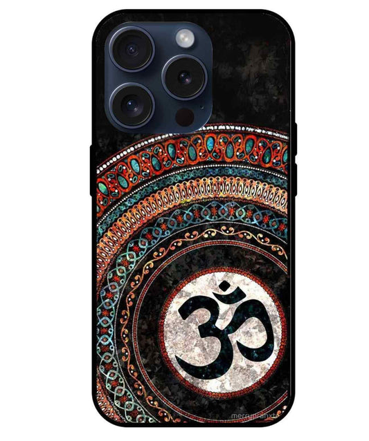 Om  Glass Back Cover