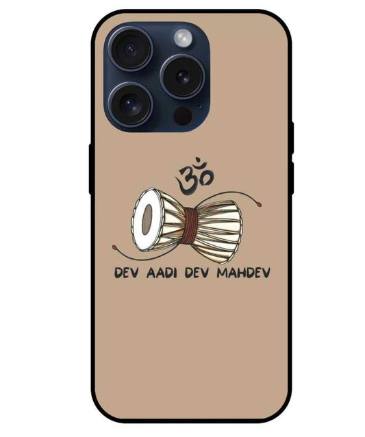 Shiv ji Glass Back Cover