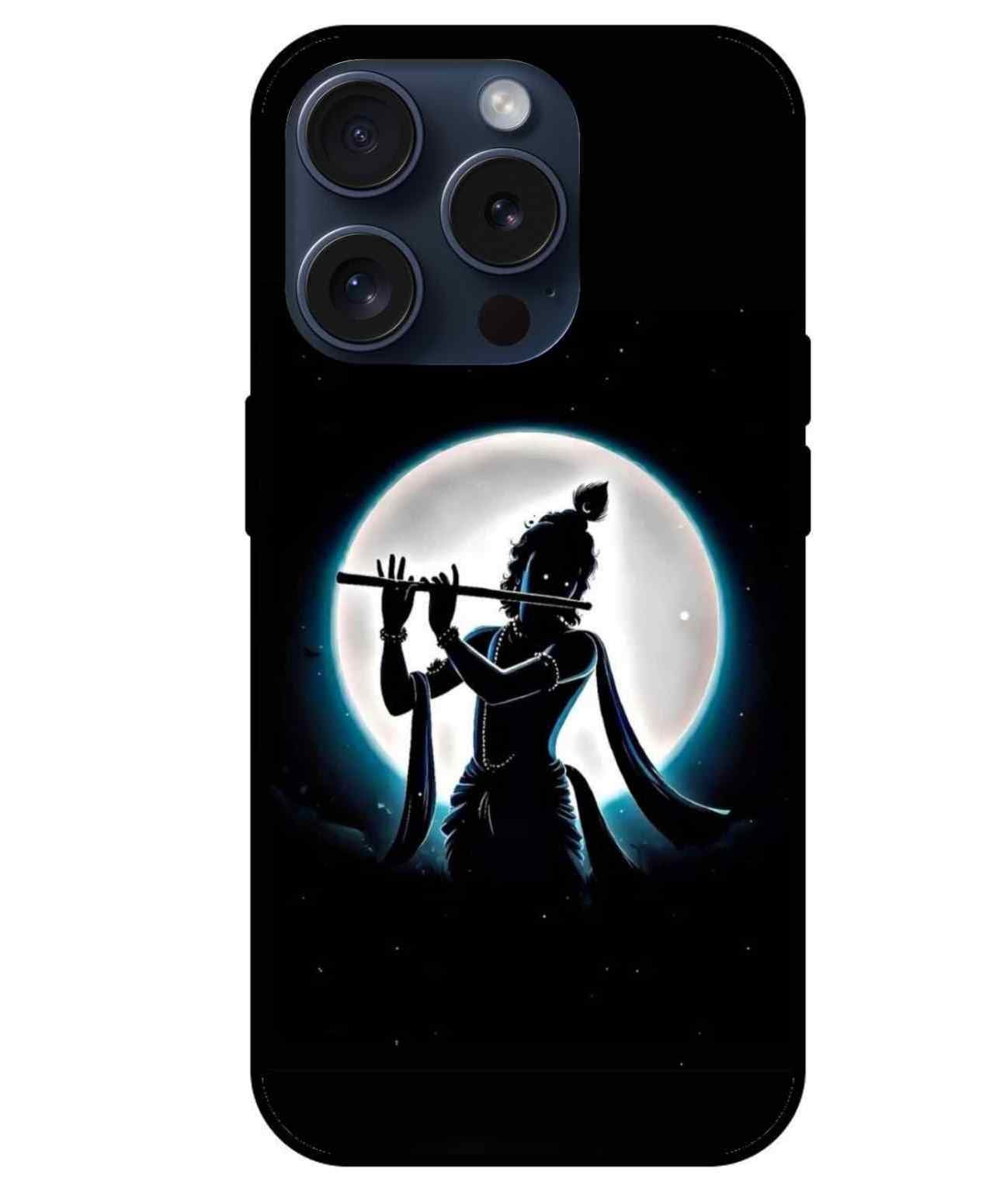 Krishna Ji Glass Back Cover