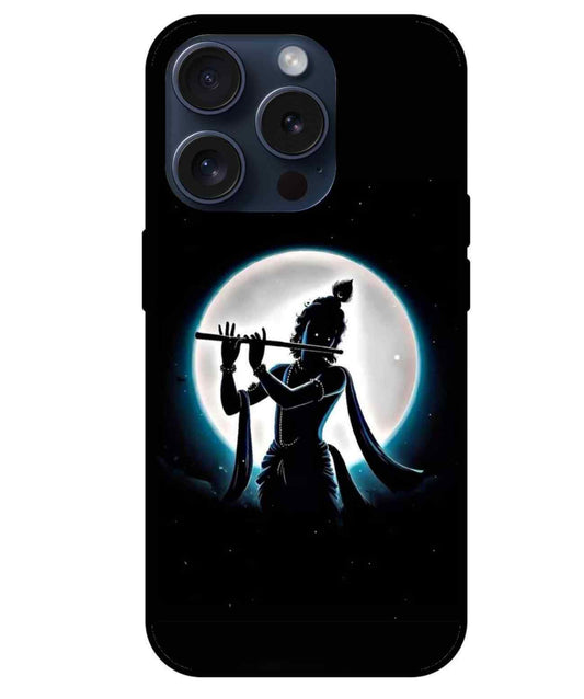 Krishna Ji Glass Back Cover