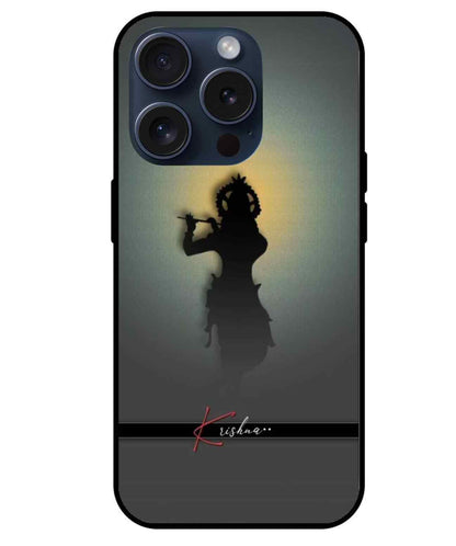 Krishna Ji Glass Back Cover