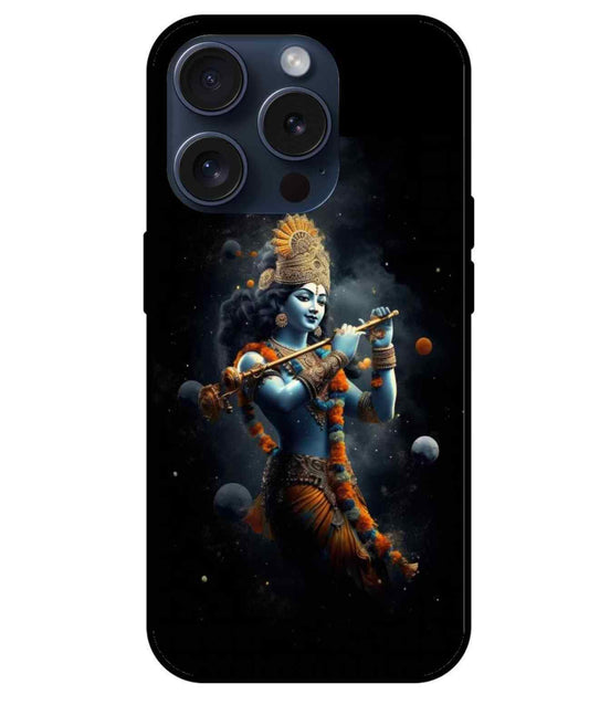 Krishna Ji  Glass Back Cover